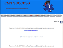 Tablet Screenshot of emssuccess.org